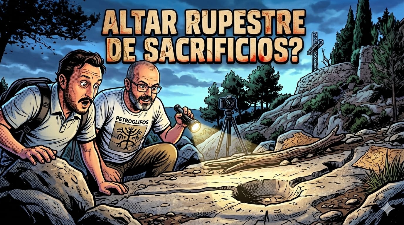 Altar rupestre de sacrificis