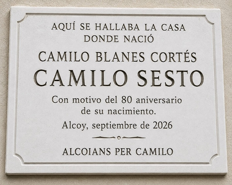 Placa conmemorativa