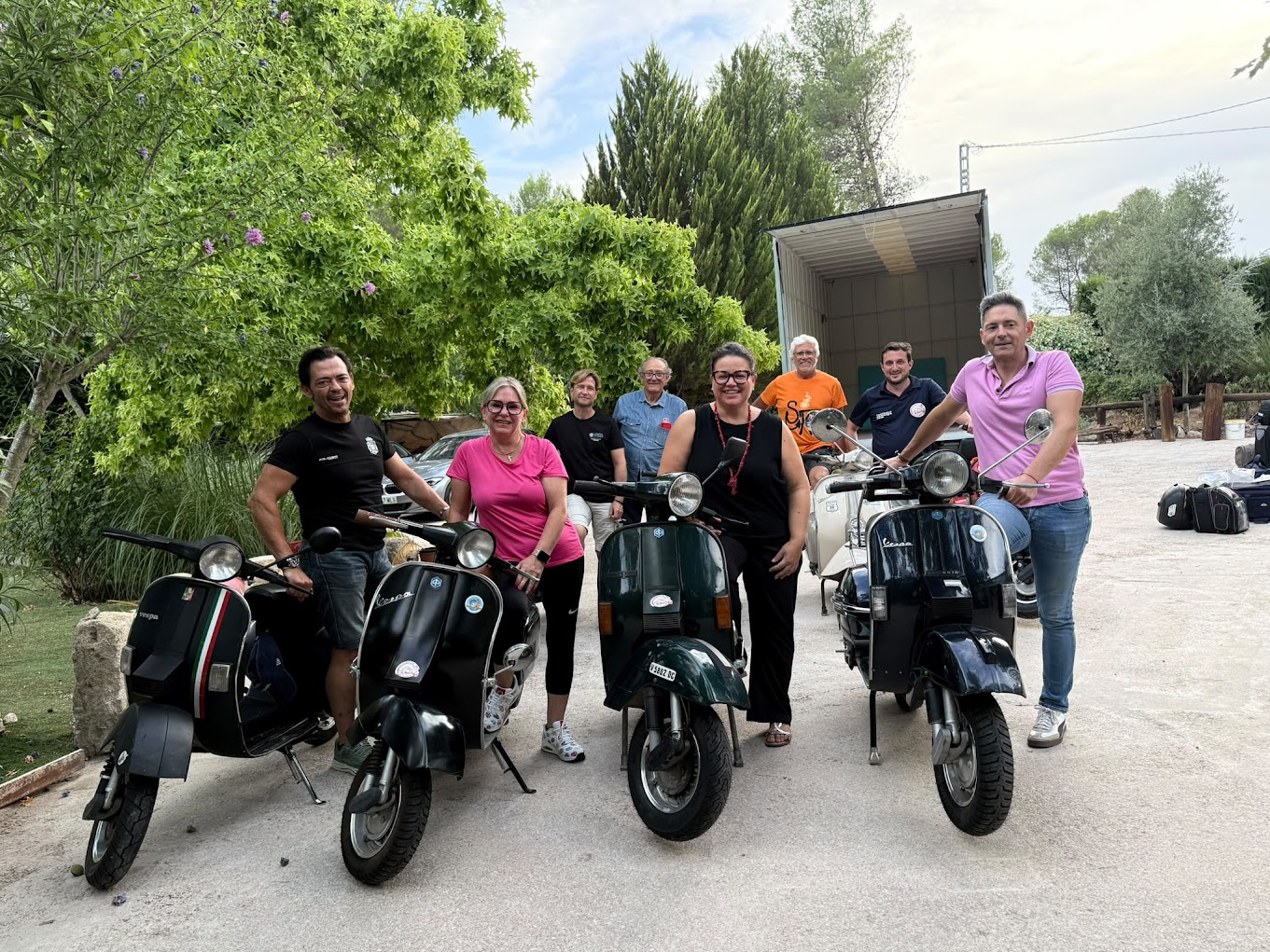 Asturias en vespa por la Encefalomielitis Mialgica