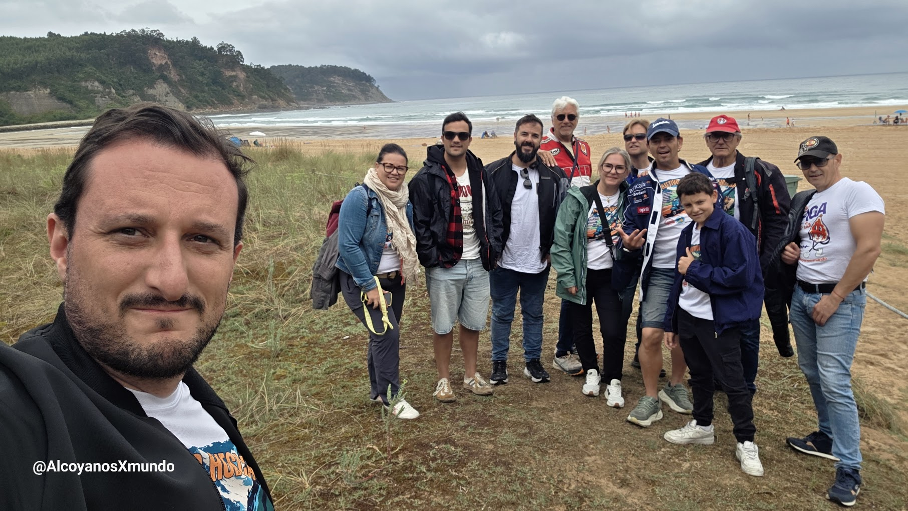 Asturias en vespa por la Encefalomielitis Mialgica