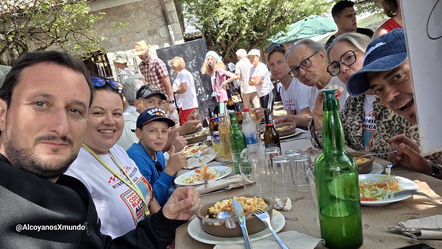 Asturias en vespa por la Encefalomielitis Mialgica