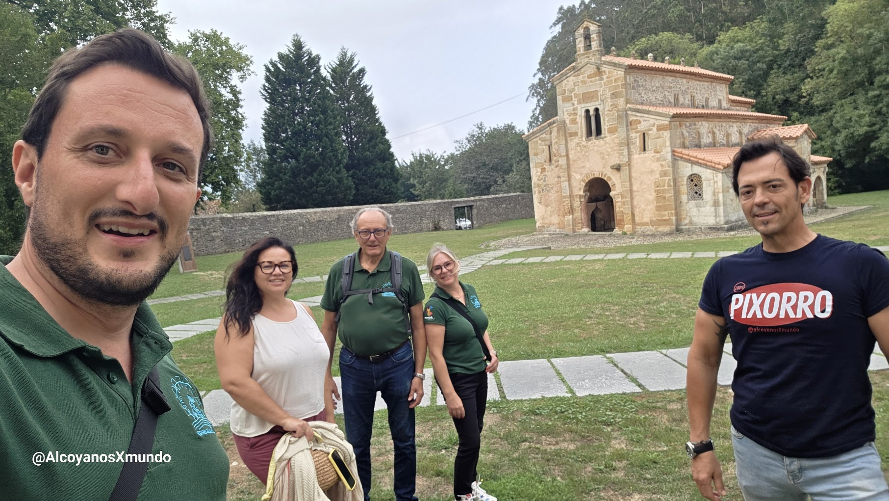 Asturias en vespa por la Encefalomielitis Mialgica
